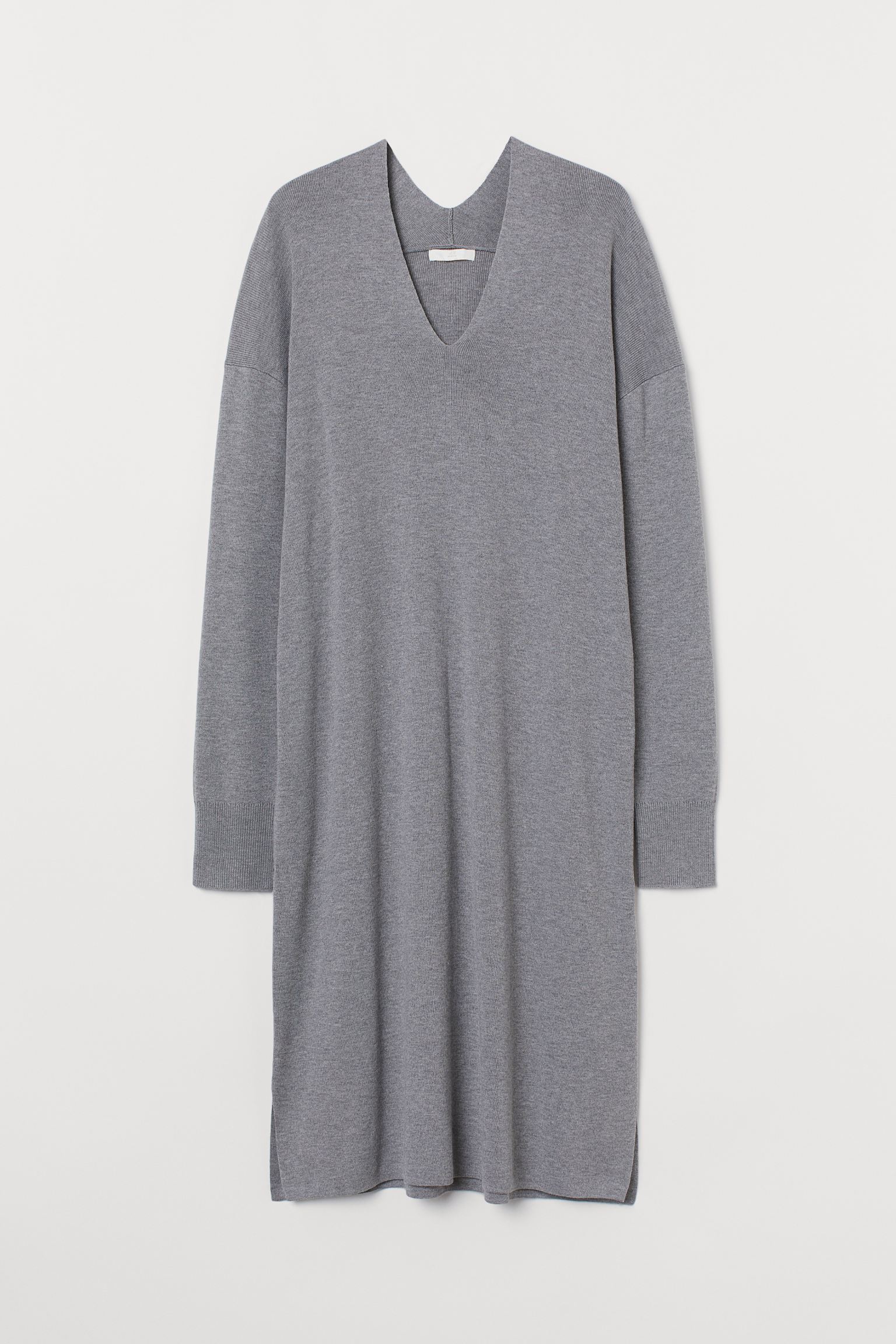 

Платье H&M  серый 8109039262, Платье H&M S серый 8109039262