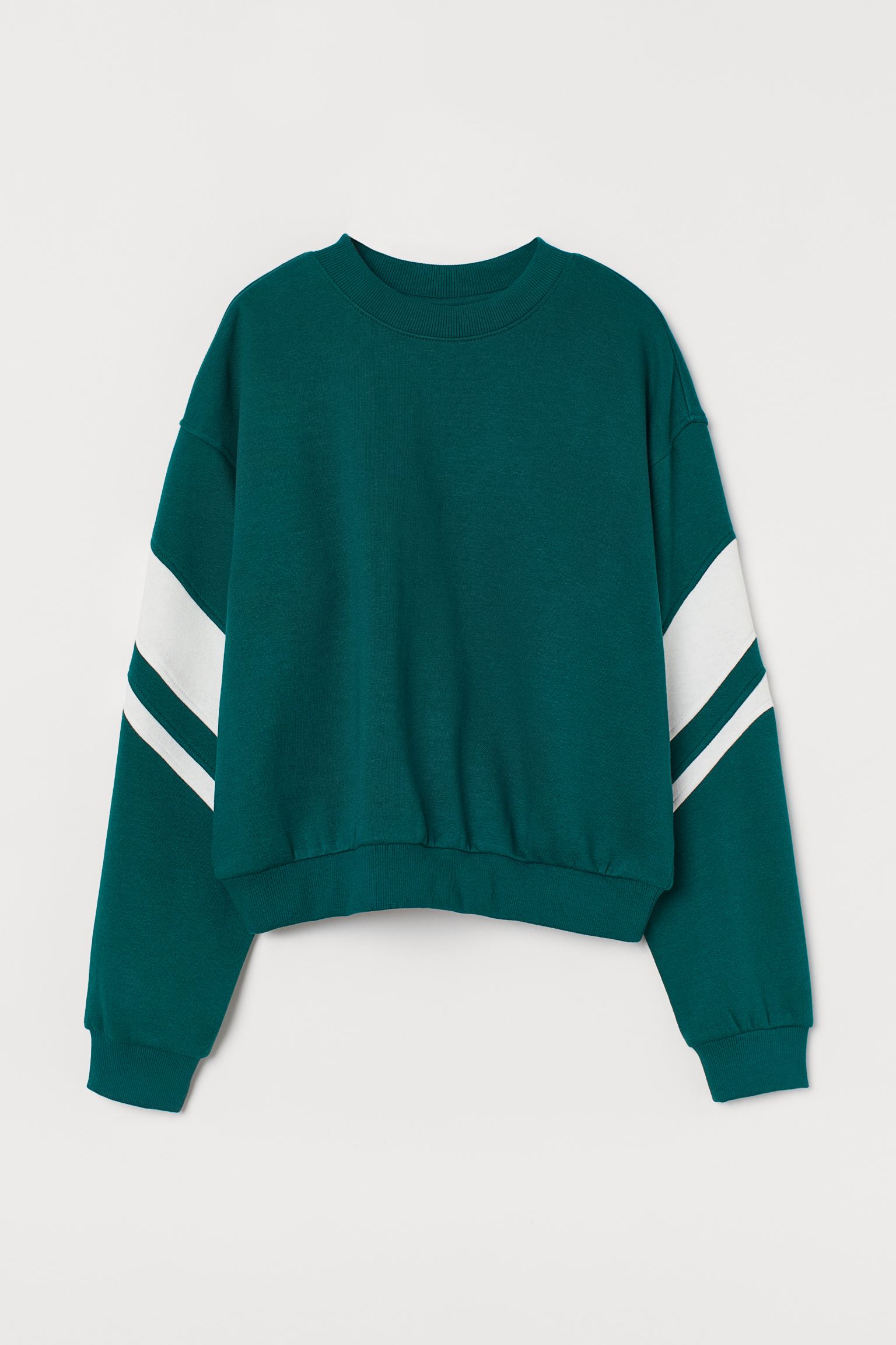 

Свитшот H&M S темно зеленый 8109266973