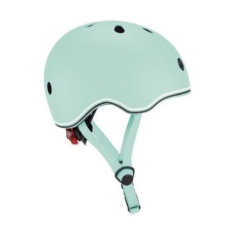 

Шлем защитный детский GLOBBER GO UP LIGHTS, пастельний зеленый, с фонариком