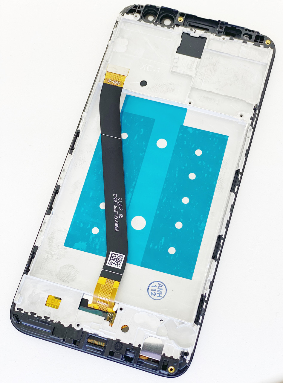 

Дисплей (экран) для Huawei Mate 10 Lite RNE-L01 RNE-L21 51091YGF + тачскрин, черный с передней панелью High Copy