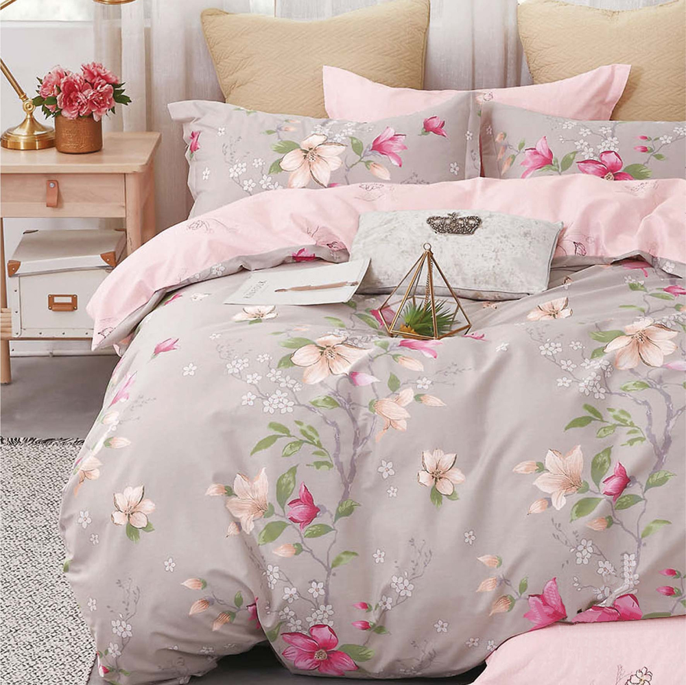 

Комплект постельного белья MirSon Бязь Premium 17-0234 Konstenza 200x220 см