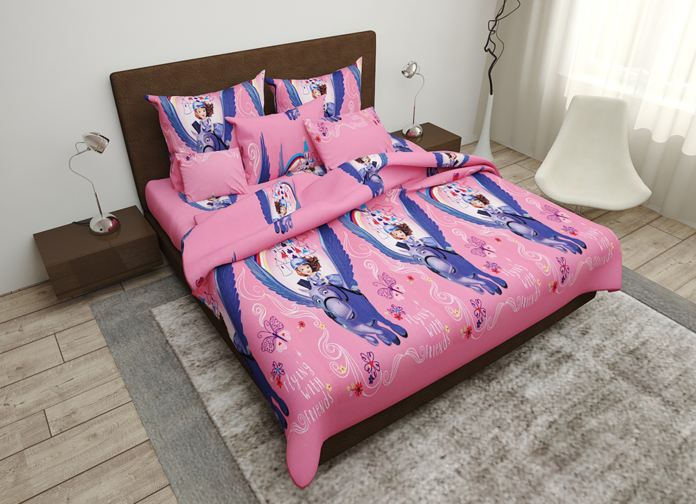 

Комплект постельного белья MirSon Бязь Premium 17-0252 Princess 2-спальный
