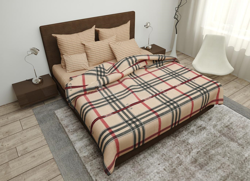 

Комплект постельного белья MirSon Бязь Premium 17-0267 Dahlia Евро