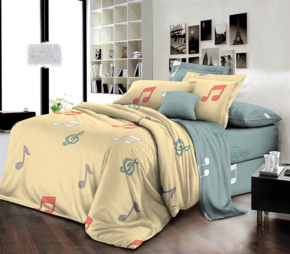 

Пододеяльник MirSon Бязь Premium 17-0421 Music 110 х 140 см