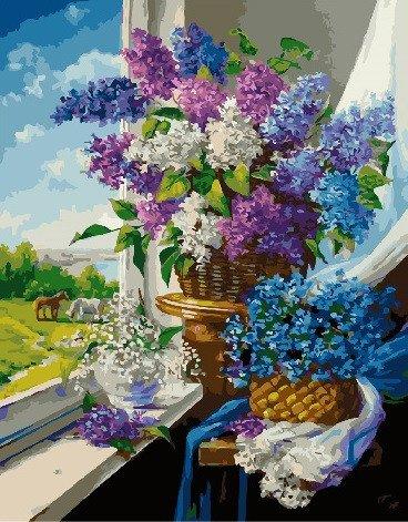 

Картина по номерам BrushMe GX24785 40*50 cм Майские цветы