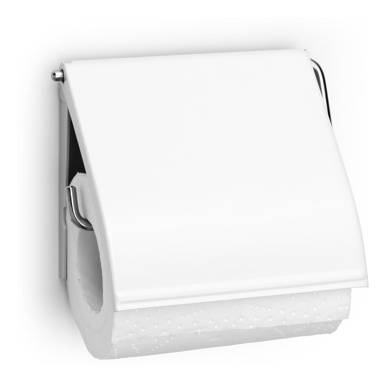

Держатель для туалетной бумаги BRABANTIA 12,3х13,2х1,7 см белый (414565)