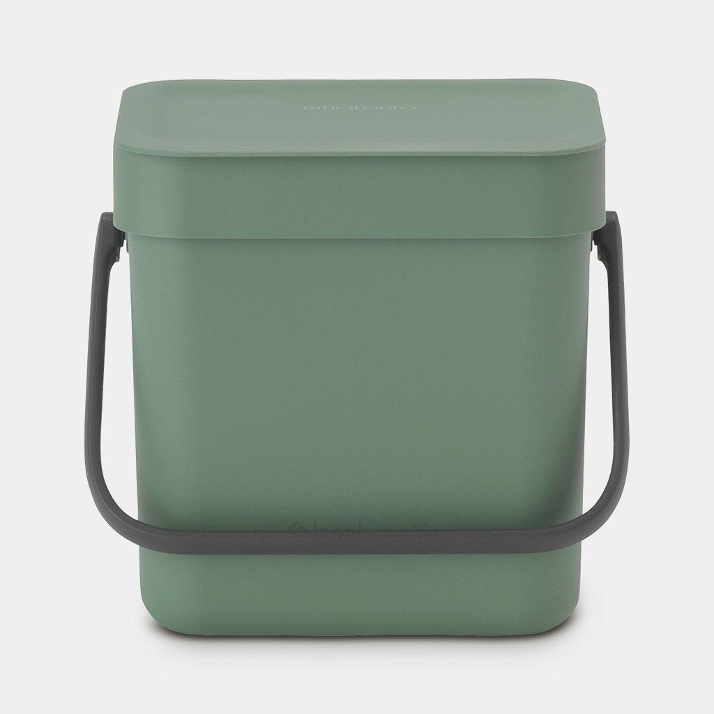 

Ведро мусорное BRABANTIA Sort & Go 3 л зеленое