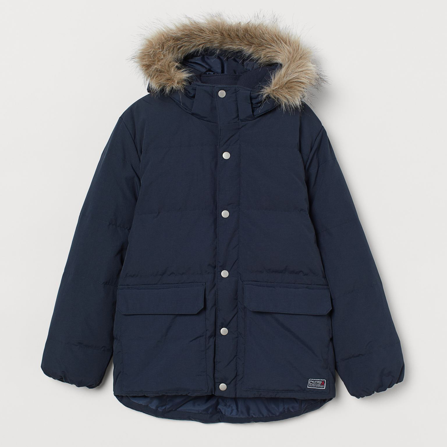 

Куртка-пуховик H&M 110-7594260 164 см Темно-синяя