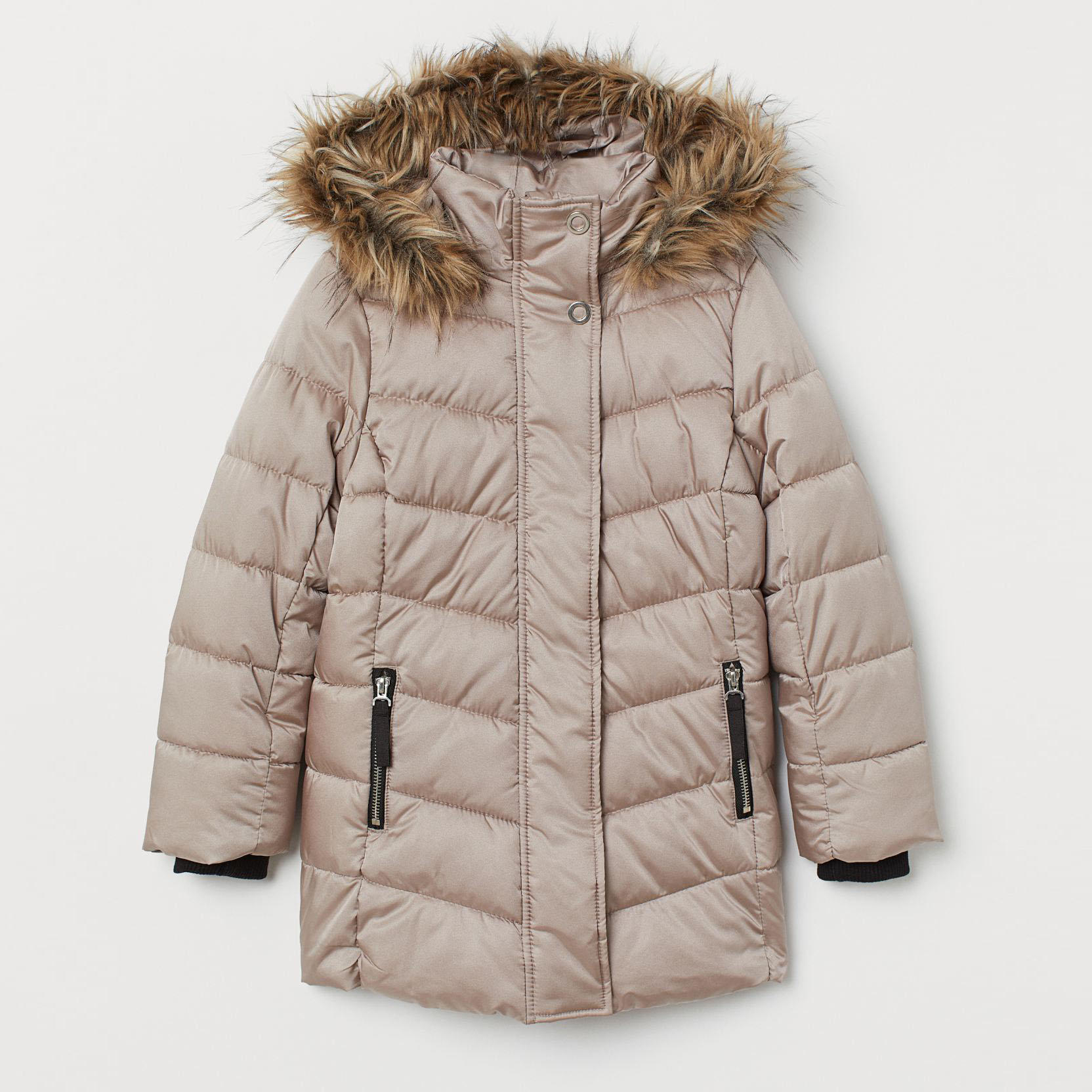 

Демисезонная куртка H&M 2110-7571750 170 см Бежевая