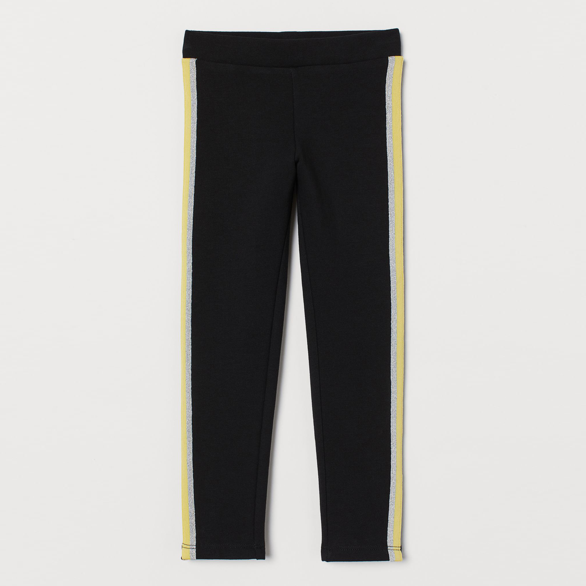 

Леггинсы H&M 710-6239808 134 см Черные/Полоска