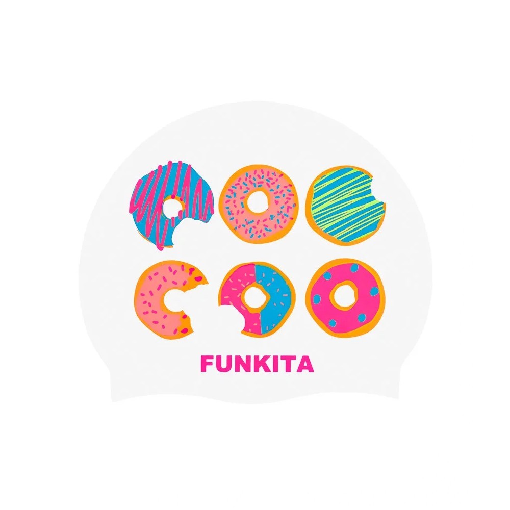 

Cиликоновая шапочка для плавания Funkita Dunking Donuts