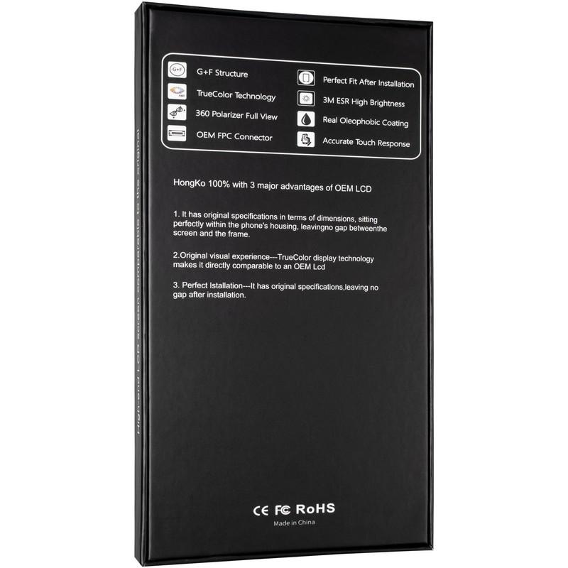 

Дисплейный модуль / экран (дисплей + Touchscreen) China для Apple iPhone X OEM (complete FPC), Black Copy