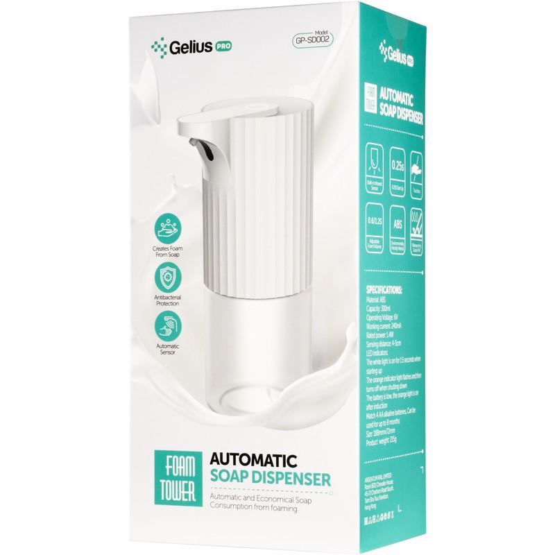 

Бесконтактный диспенсер для мыла Gelius Pro Automatic Tower GP-SD002, White