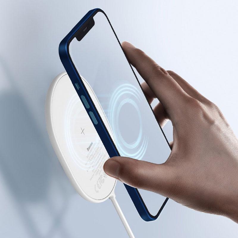 

Беспроводное зарядное устройство Baseus Light Magnetic (WXQJ-02), White