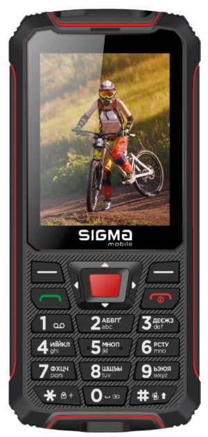 

Мобильный телефон Sigma mobile X-treme PR68 Black-Red