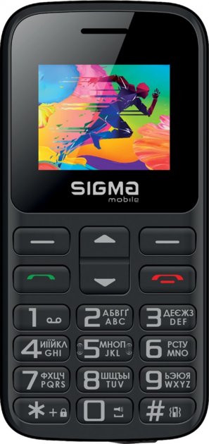 

Мобильный телефон Sigma mobile Comfort 50 HIT2020 Black