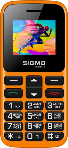 

Мобильный телефон Sigma mobile Comfort 50 HIT2020 Orange