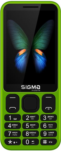 

Мобильный телефон Sigma mobile X-Style 351 Lider Green