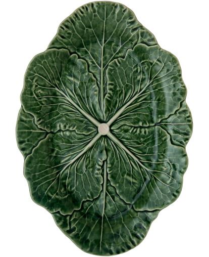 

Набор 2 сервировочных блюда Bordallo Pinheiro Cabbage 37x26см Зеленый