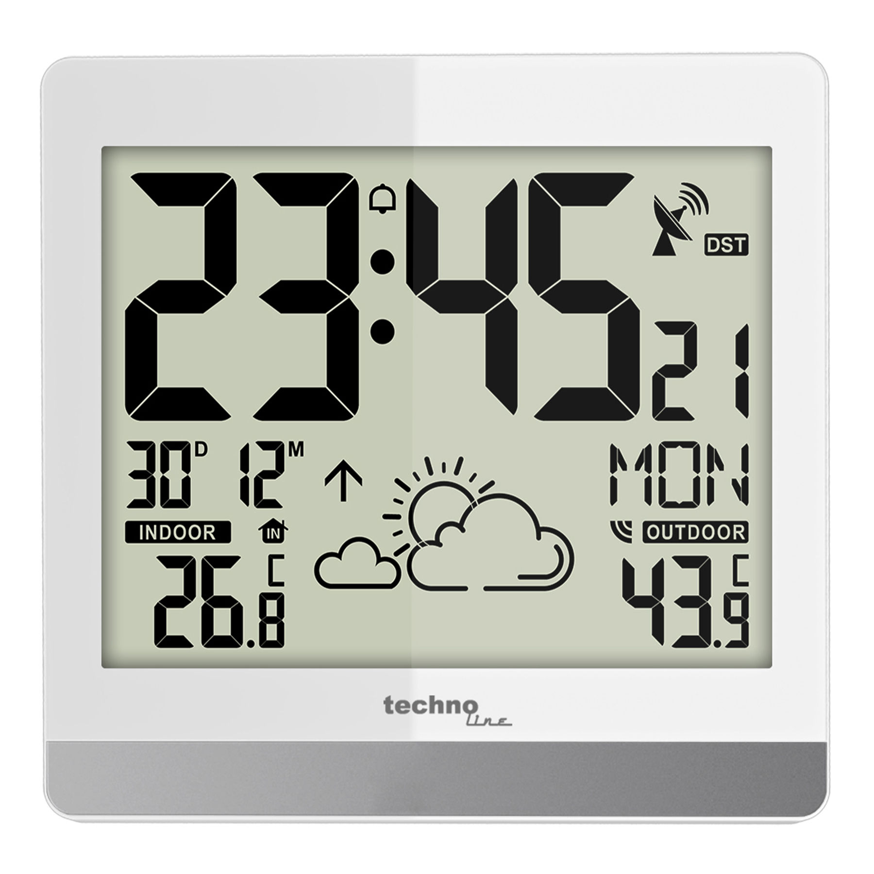 

Часы настенные Technoline WS8119 White