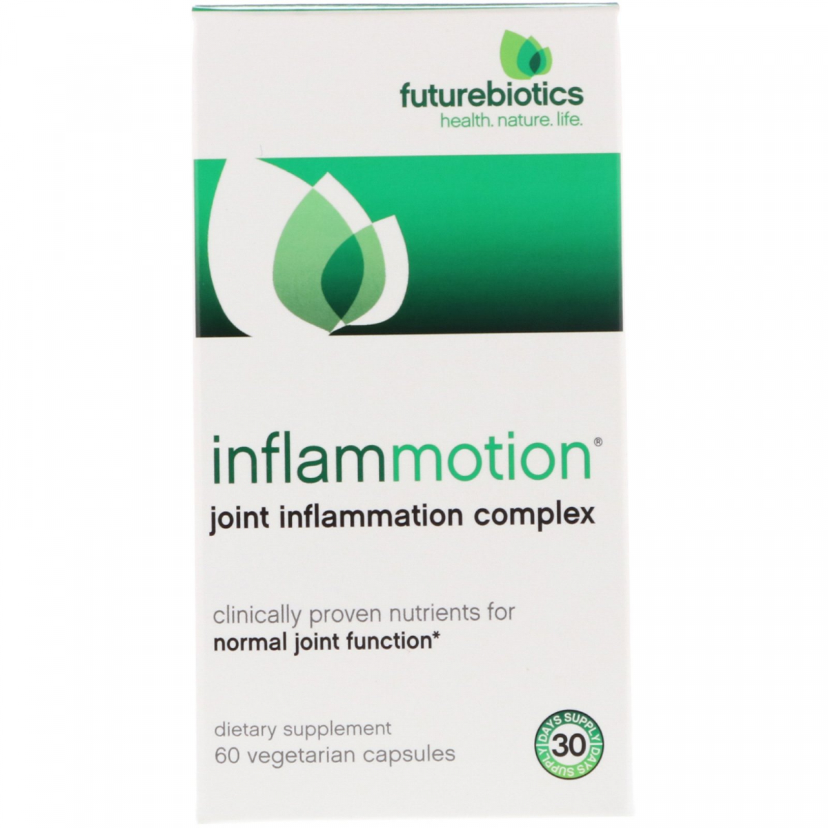 

Комплекс при воспалении суставов FutureBiotics (InflamMotion) 60 капсул