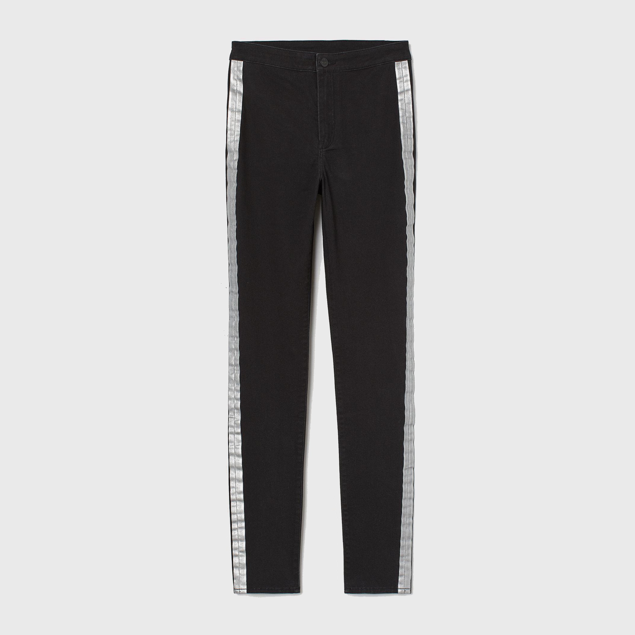 

Брюки H&M XAZ206214YCNN  Черные с серебристым, Брюки H&M XAZ206214YCNN 38 Черные с серебристым