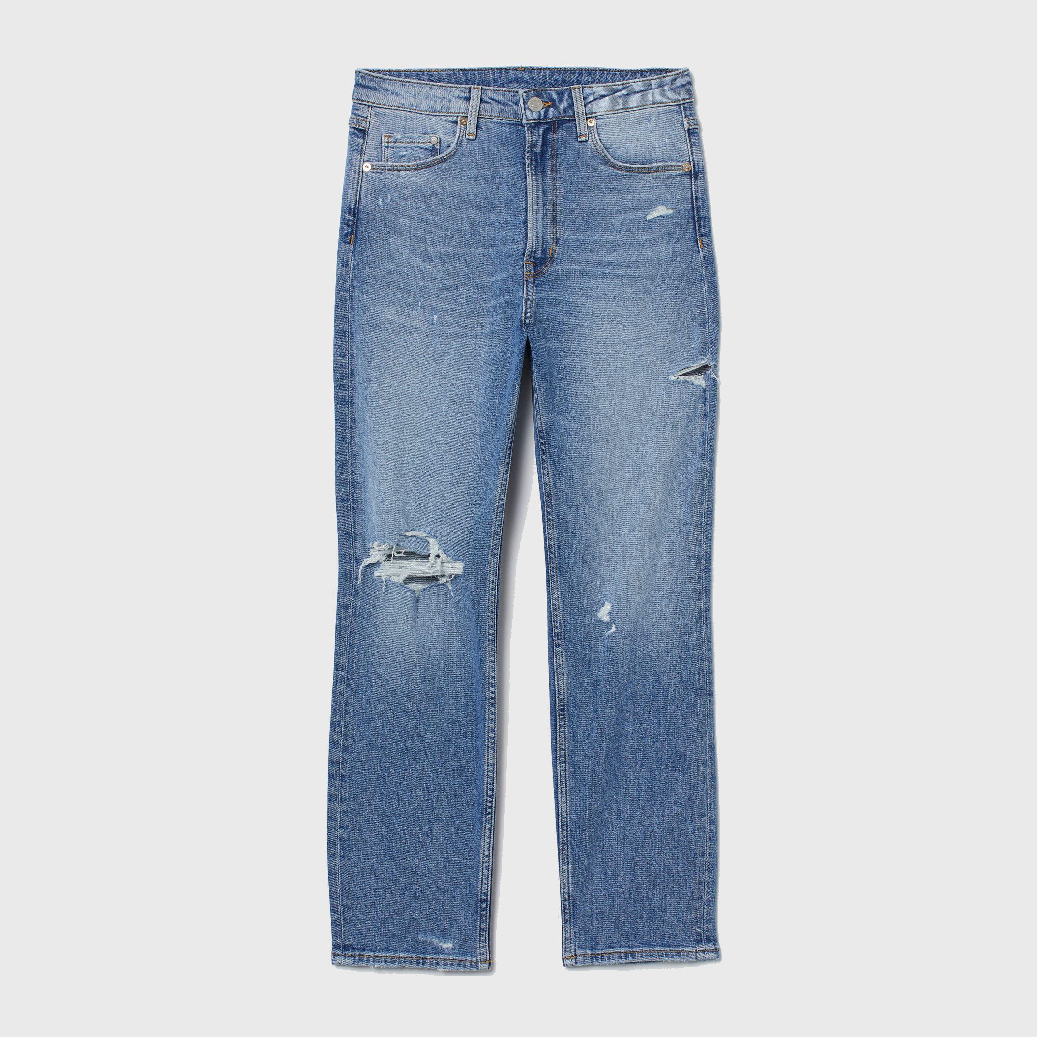 

Джинсы H&M XAZ231379QXOQ  Светло-синие, Джинсы H&M XAZ231379QXOQ 36 Светло-синие