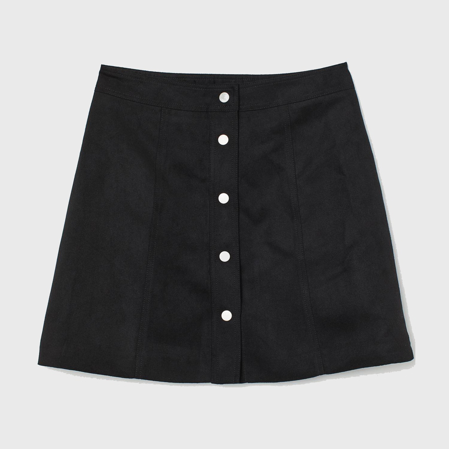 

Юбка из искусственной замши H&M XAZ235616DDBT  Черная, Юбка из искусственной замши H&M XAZ235616DDBT 44 Черная