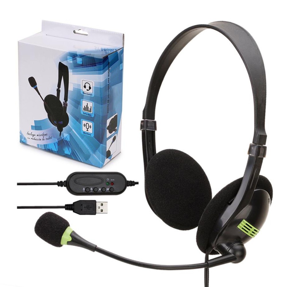 

Наушники игровые Recordio с микрофоном GAE-440 USB Blak