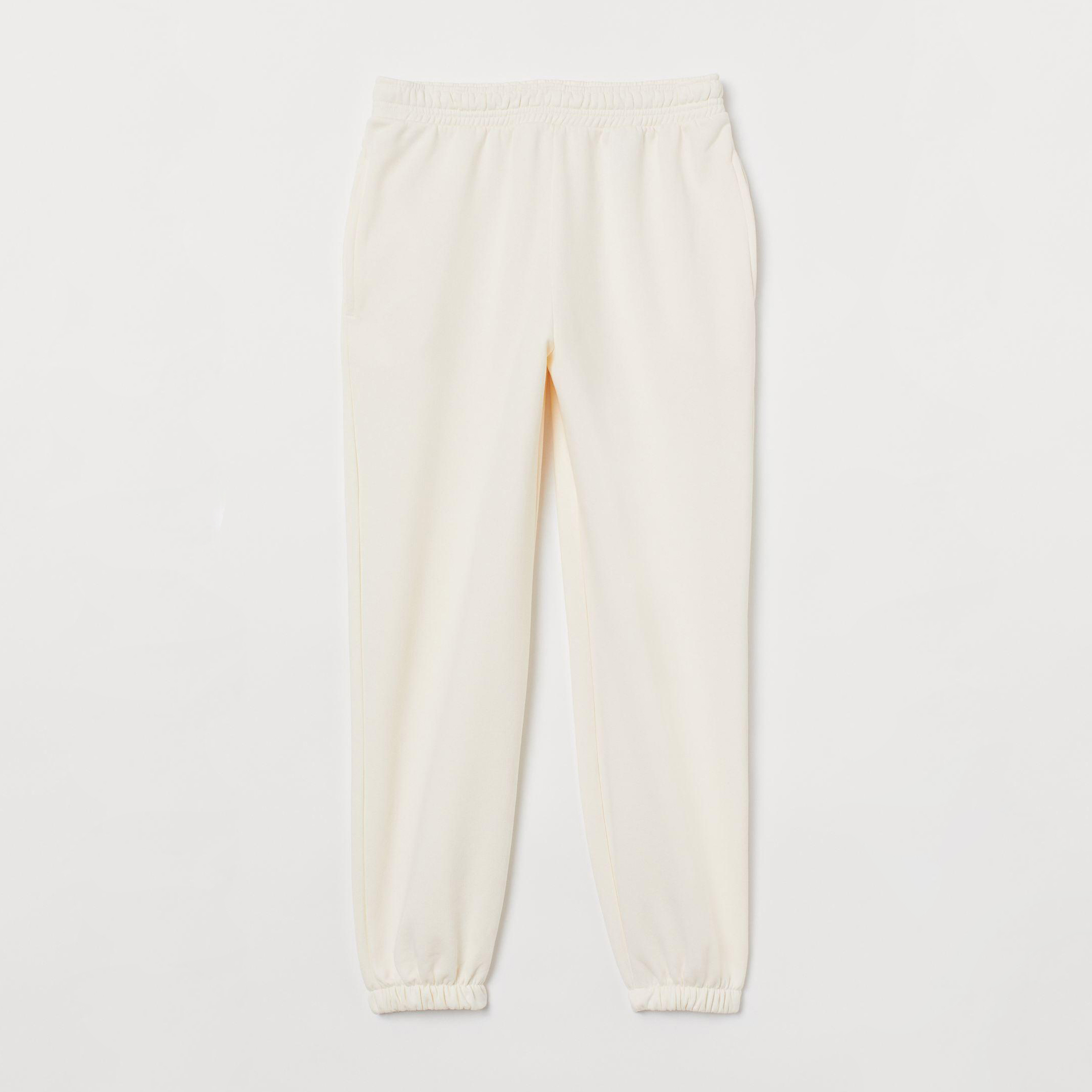 

Спортивные штаны H&M XAZ279875YOZM  Молочные, Спортивные штаны H&M XAZ279875YOZM L Молочные
