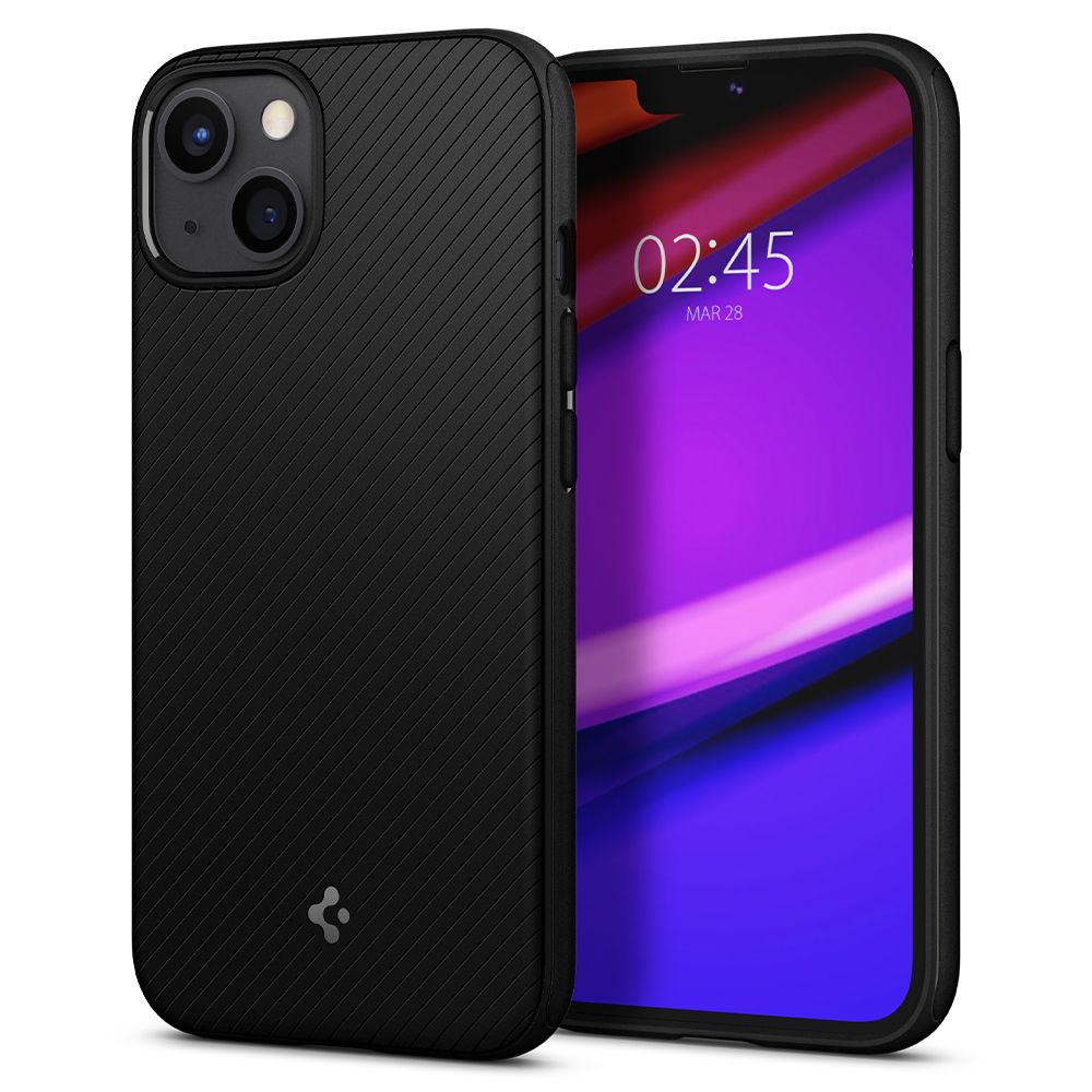 

Чехол Spigen для iPhone 13 Mag Armor Matte Black with MagSafe
