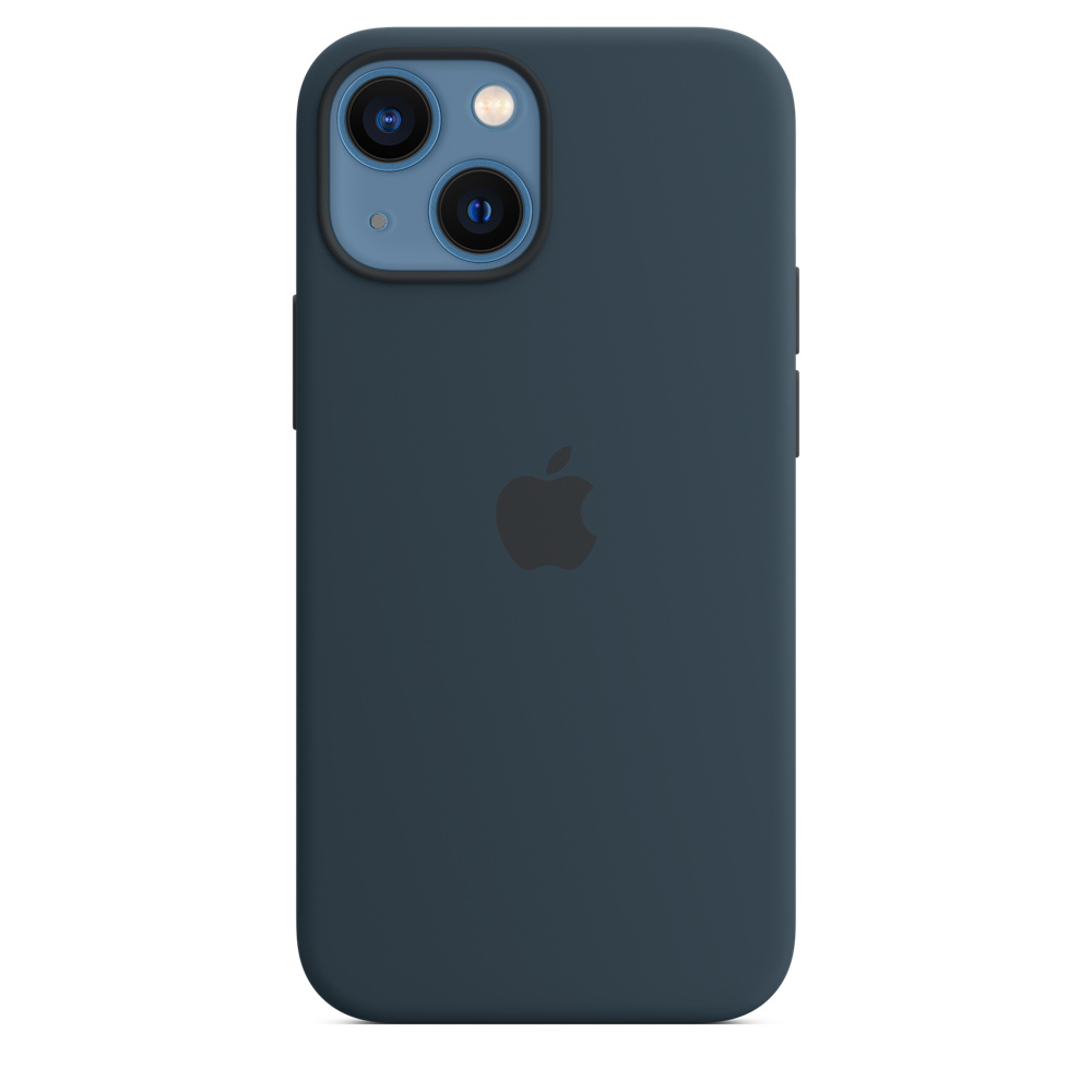 

Чехол Silicone Case для iPhone 13 Abyss Blue with MagSafe (iS)