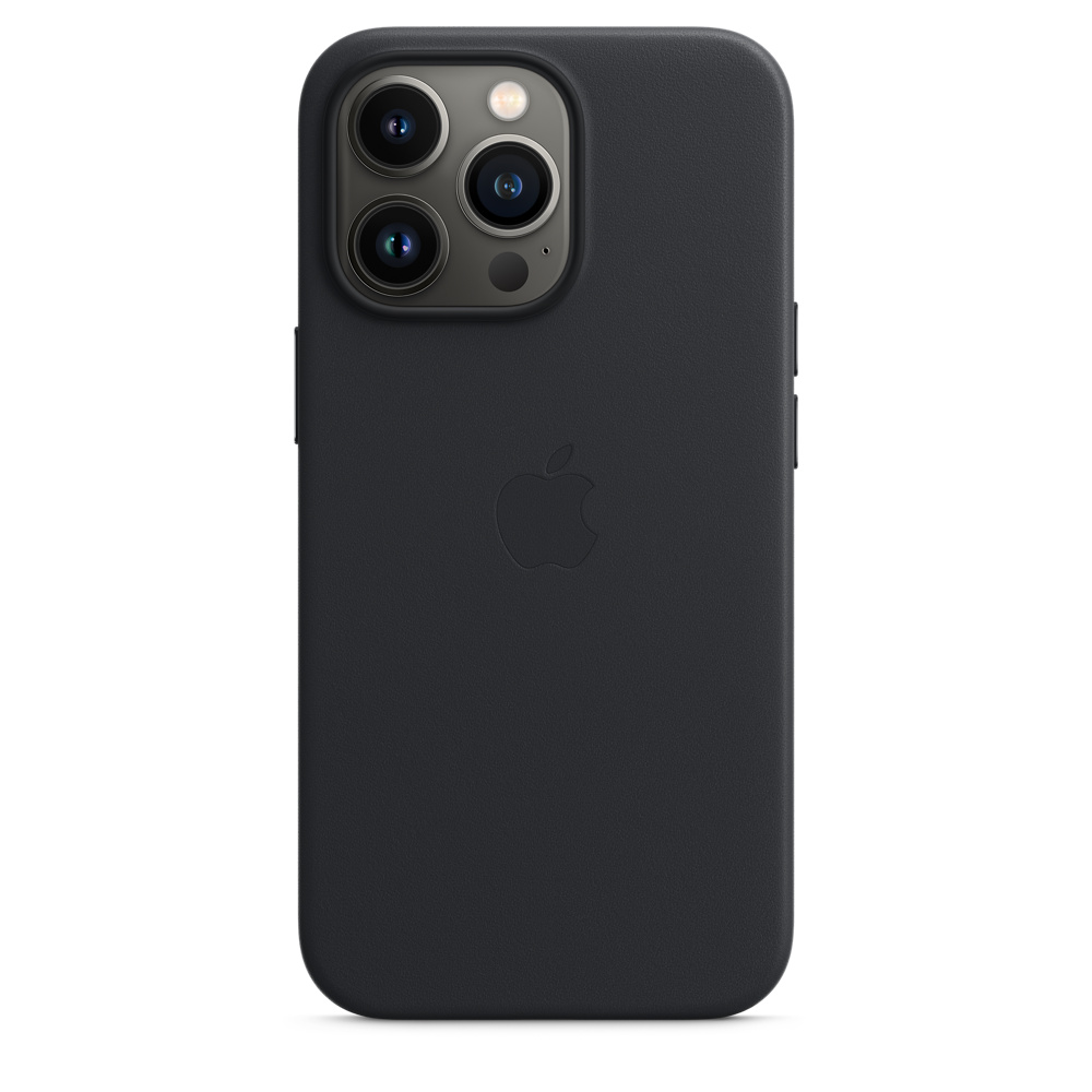 

Чехол Leather Case для iPhone 13 Pro Max Midnight (iS)