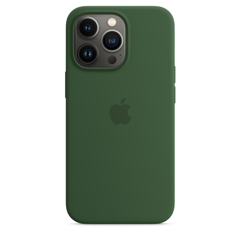 

Чехол Silicone Case для iPhone 13 Pro Max Clover with MagSafe (iS)