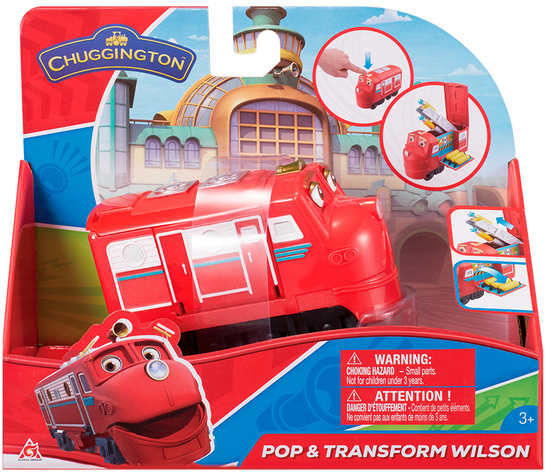 

Паровозик Chuggington Чаггингтон Играй и трансформируй Вилсон (EU890101)