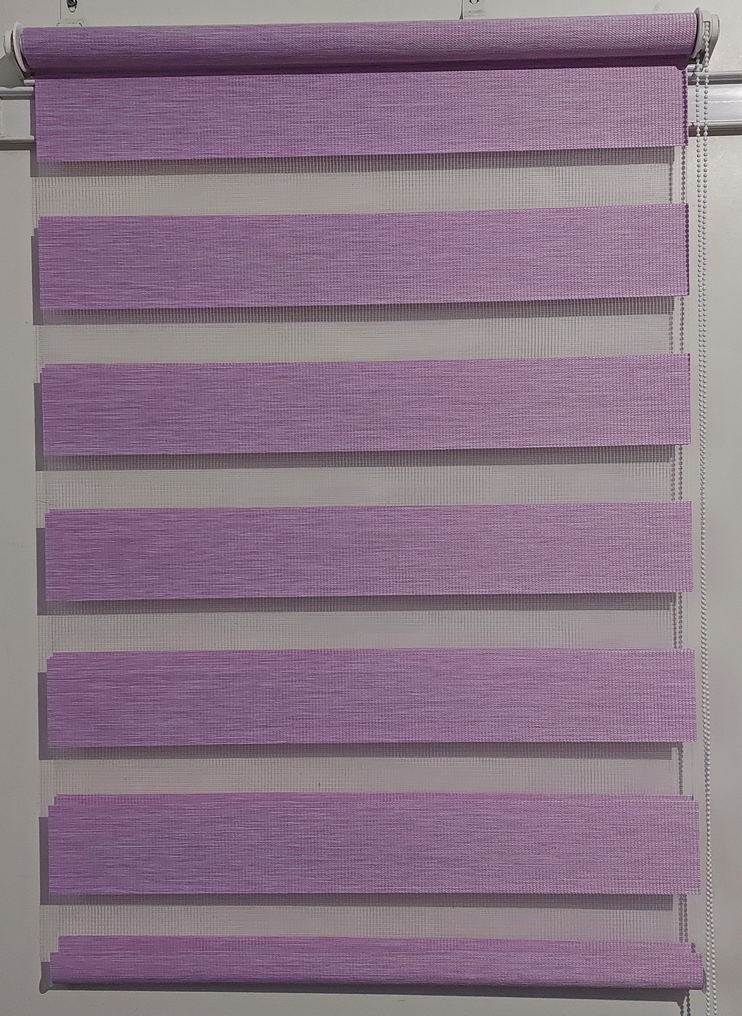 

Рулонная штора Miranda День-ночь ВН-23 77,5*130 см Сиреневый