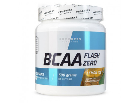 

Аминокислоты Progress Nutrition ВСАА Flesh (500 грамм) Вкус Лимонный чай со льдом
