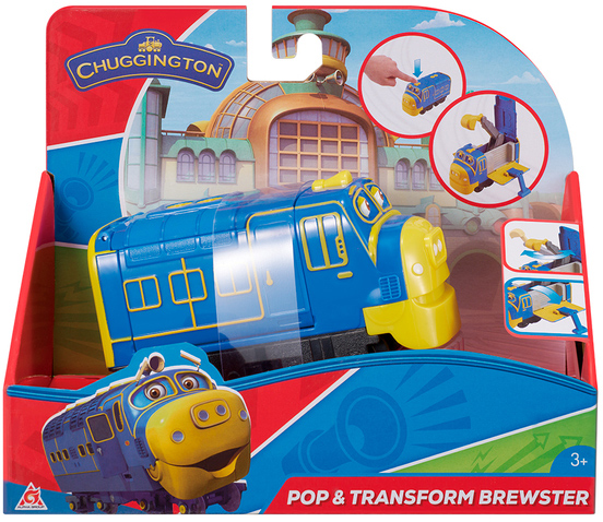 

Паровозик Chuggington Чаггингтон Играй и трансформируй Брюстер (EU890102)