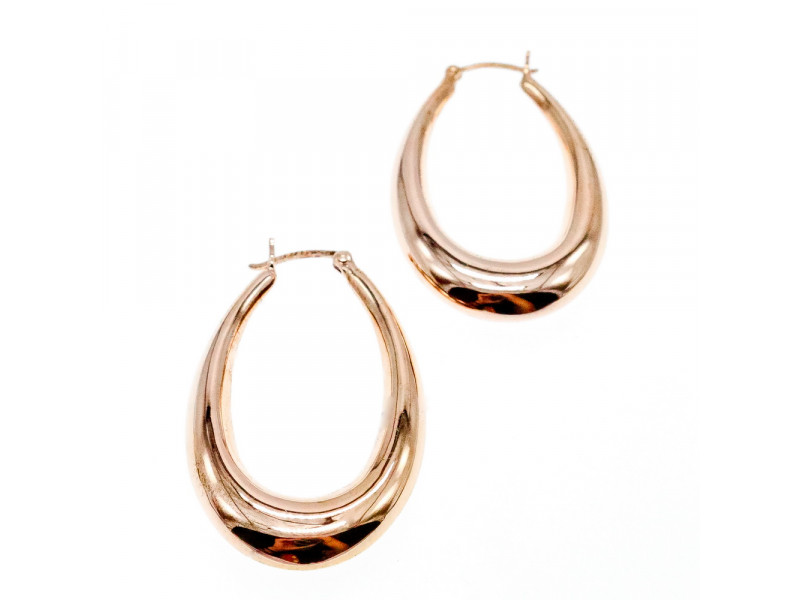 

Серебряные серьги в позолоте 925 проба *Капля* Sky Jewelry 001270