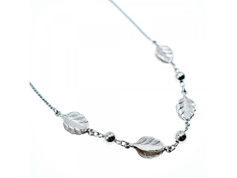 

Серебряное ожерелье *Осенняя Листва* Sky Jewelry 001518