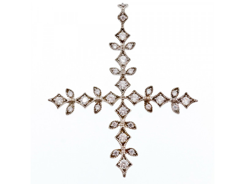 

Кулон (снежинка) серебро 925 пробы с фианитом Sky Jewelry 000204
