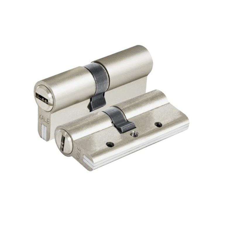 

Цилиндр сердцевина KALE KILIT 164 DBNE/100 45x10x45mm с пластиной стали никель