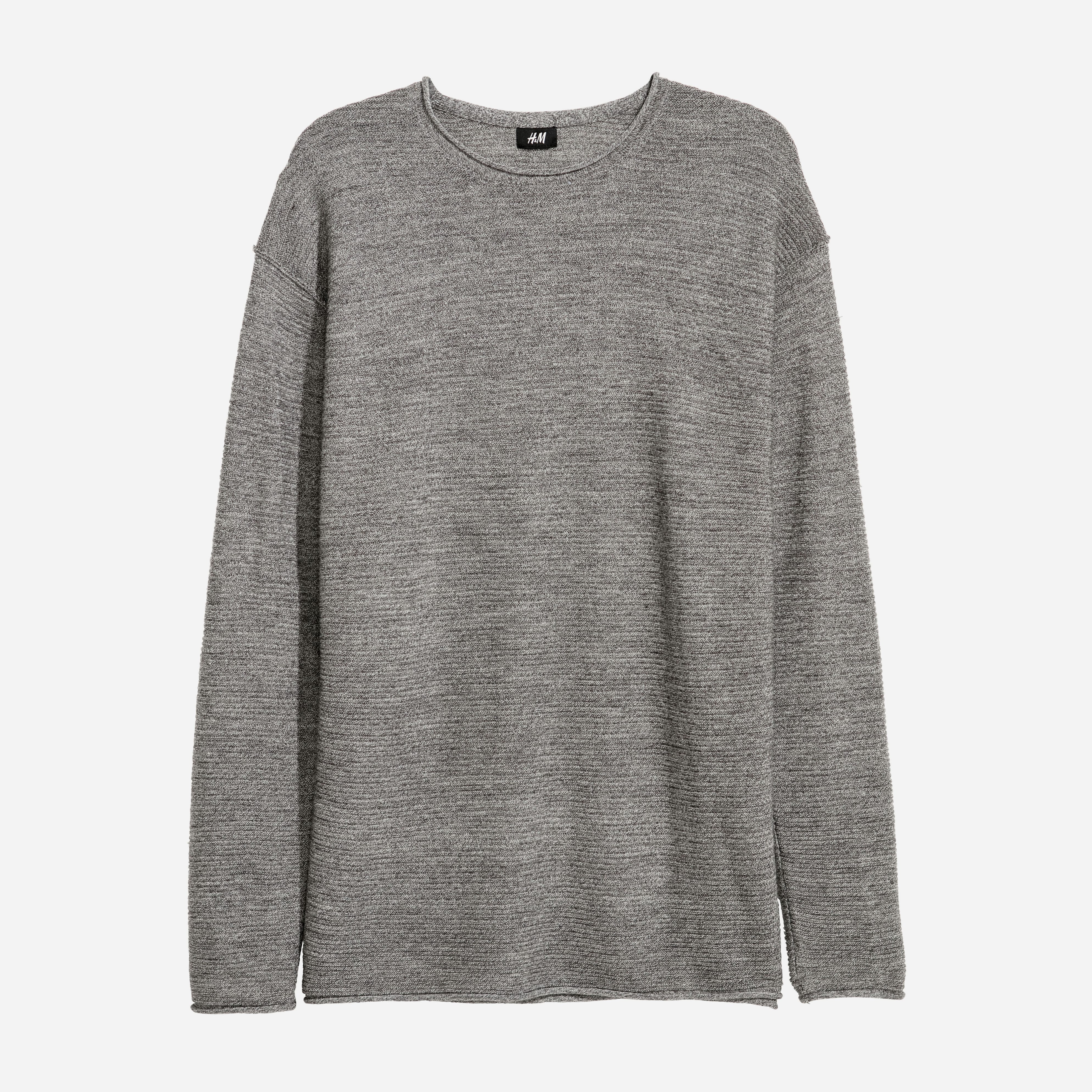 

Джемпер H&M XAZ155824NFYK XL Серый