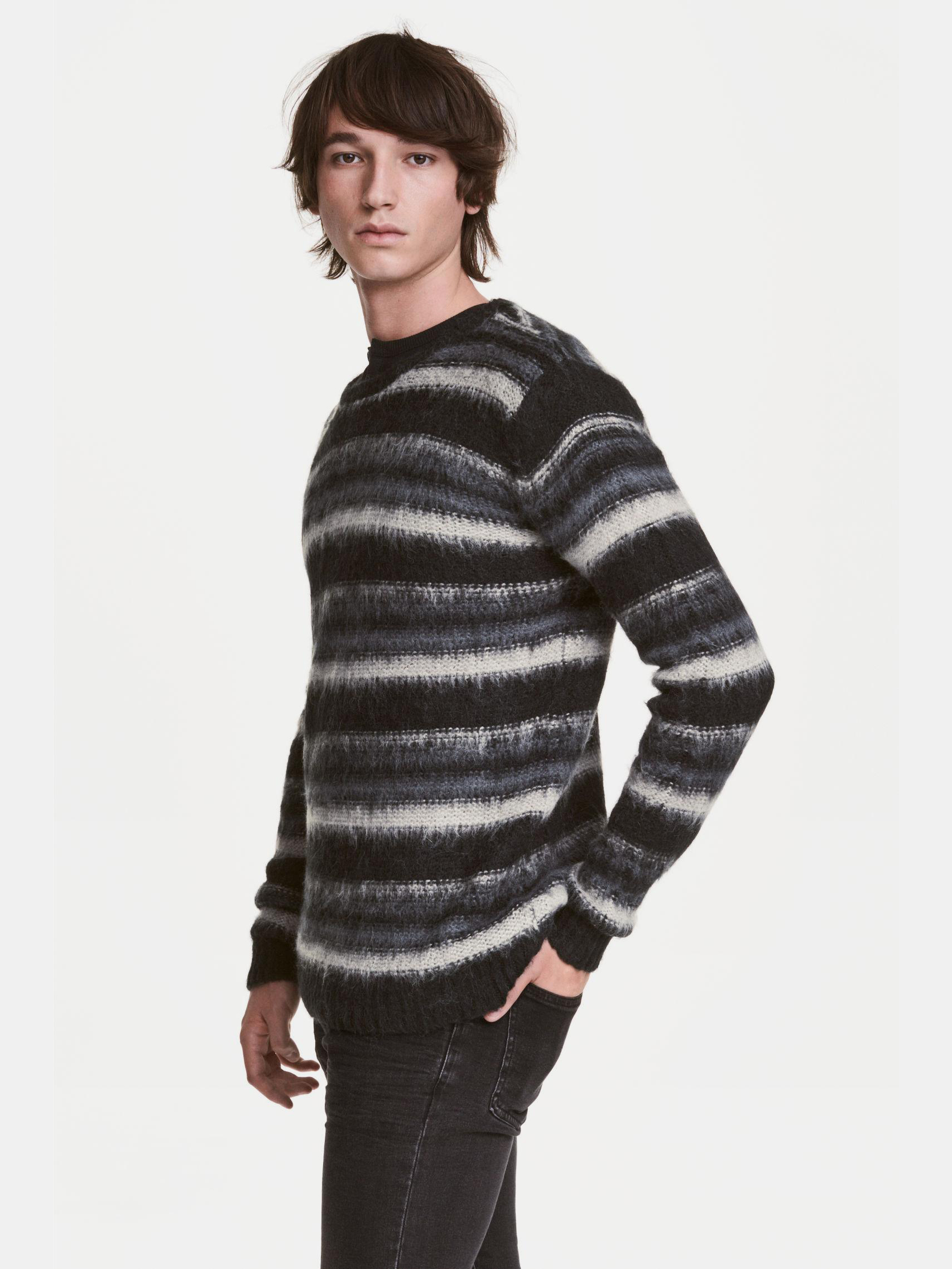 

Джемпер H&M Divided XAZ160009KDAG  Серый в полоску, Джемпер H&M Divided XAZ160009KDAG S Серый в полоску