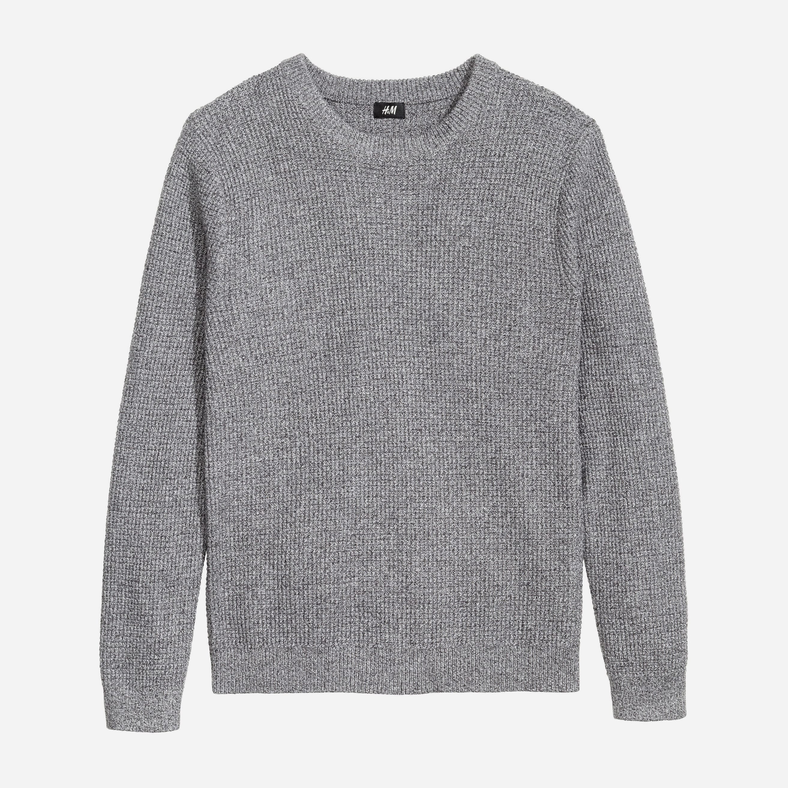 

Джемпер H&M XAZ097670AHDT L Серый/Белый