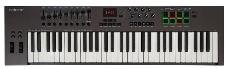 

MIDI контроллер и MIDI клавиатура NEKTAR Impact LX61+ 84242