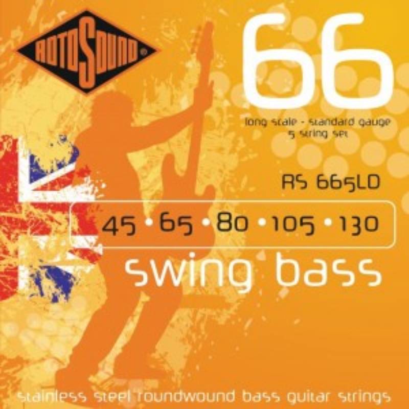 

Струны для бас-гитары ROTOSOUND RS665LD 57168