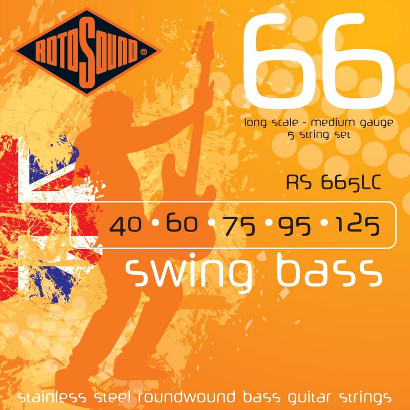 

Струны для бас-гитары ROTOSOUND RS665LC 57167