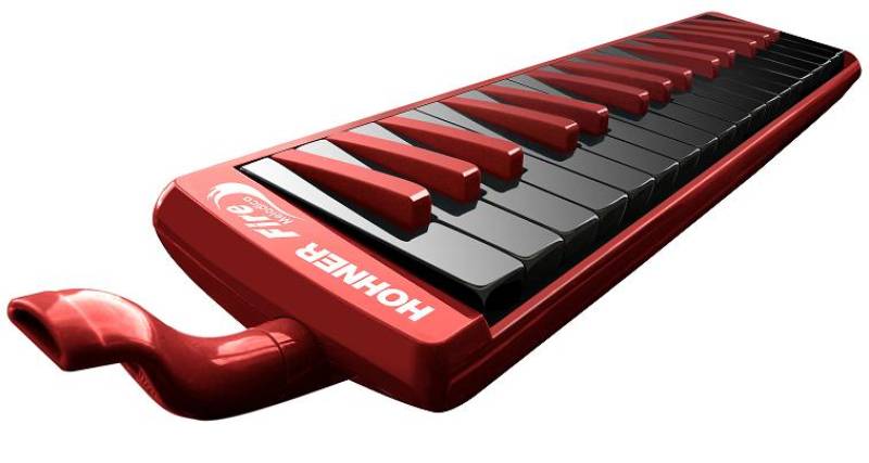 

Пианика, блок-флейта HOHNER FireMelodica Red-Bk 42823