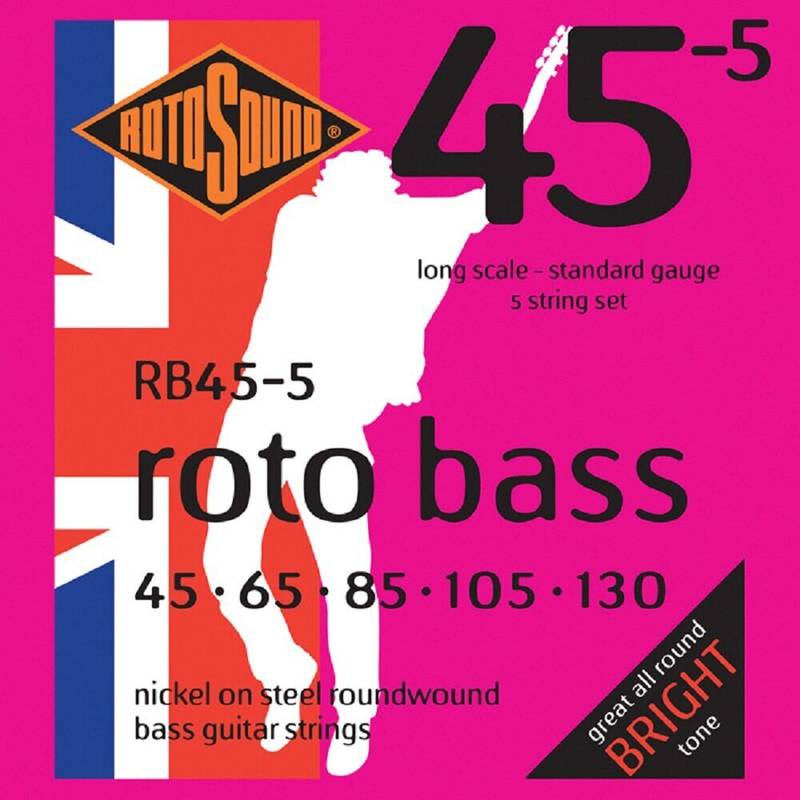 

Струны для бас-гитары ROTOSOUND RB455 74304